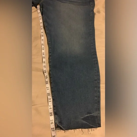 Good American x Calik Denim Always Fits Good Legs Skinny Crop Fits sizes 28W-32W - Picture 10 of 14